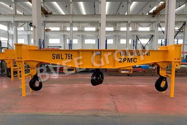 Port crane Spreader